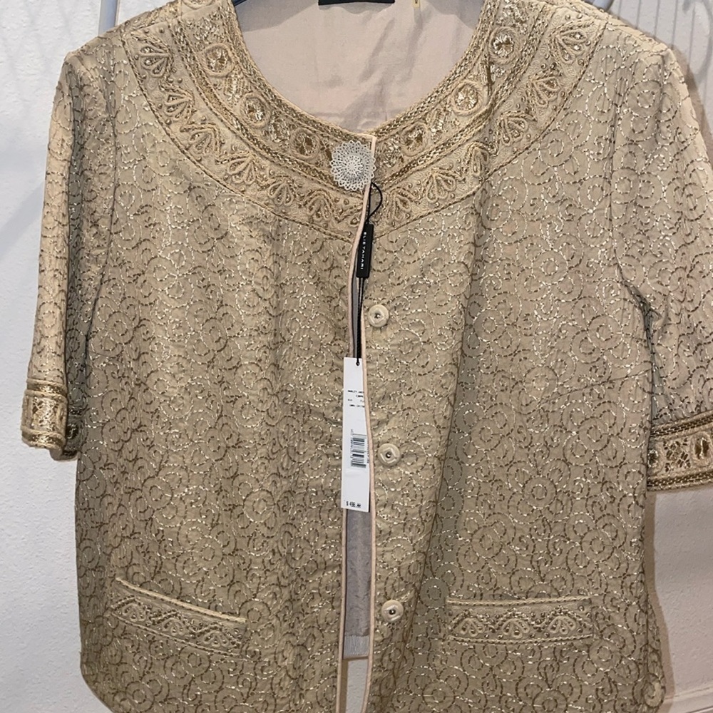 Flax color Hadley jacket with pockets
